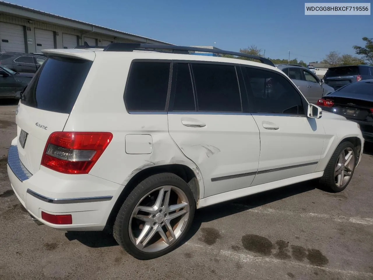 2012 Mercedes-Benz Glk 350 4Matic VIN: WDCGG8HBXCF719556 Lot: 70477034