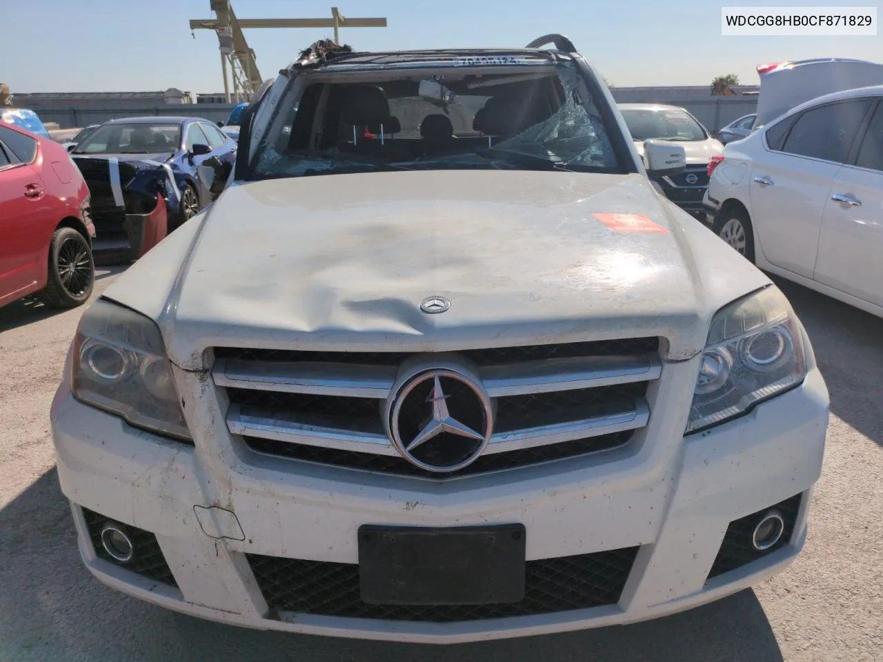 2012 Mercedes-Benz Glk 350 4Matic VIN: WDCGG8HB0CF871829 Lot: 70495124