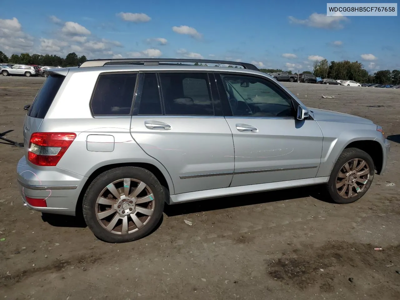 2012 Mercedes-Benz Glk 350 4Matic VIN: WDCGG8HB5CF767658 Lot: 71152104