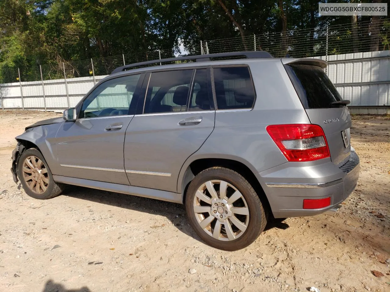 2012 Mercedes-Benz Glk 350 VIN: WDCGG5GBXCF800525 Lot: 71645174