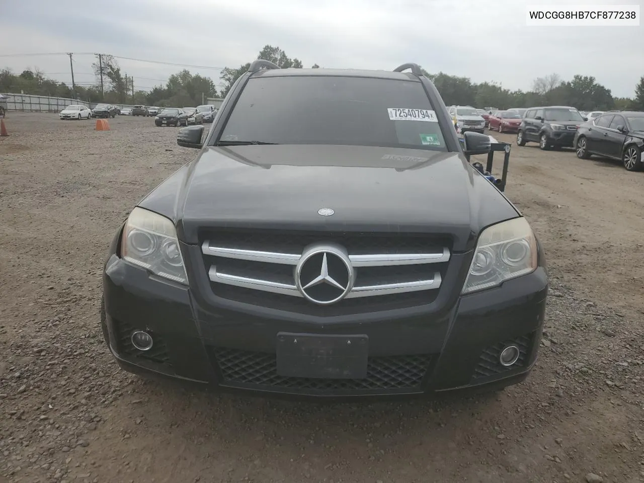 2012 Mercedes-Benz Glk 350 4Matic VIN: WDCGG8HB7CF877238 Lot: 72540794