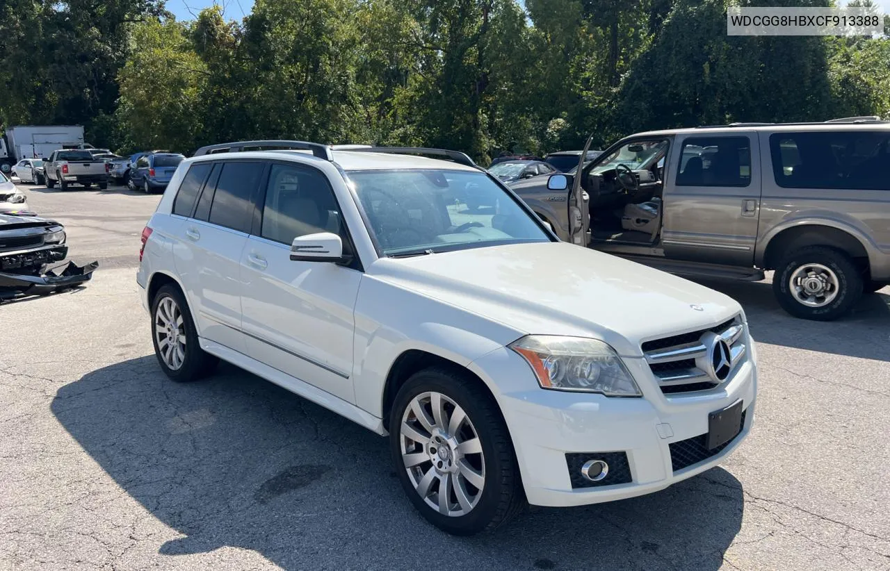 2012 Mercedes-Benz Glk 350 4Matic VIN: WDCGG8HBXCF913388 Lot: 72579204