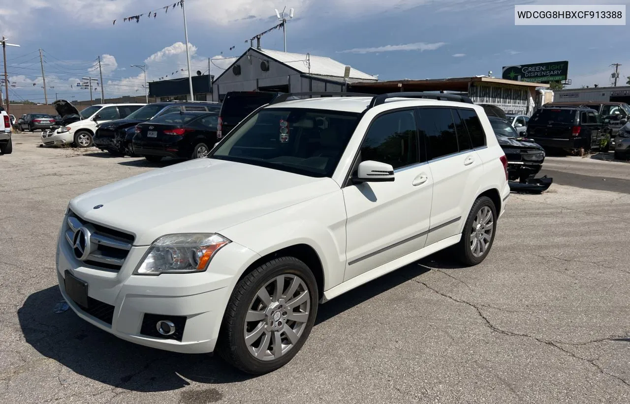 2012 Mercedes-Benz Glk 350 4Matic VIN: WDCGG8HBXCF913388 Lot: 72579204