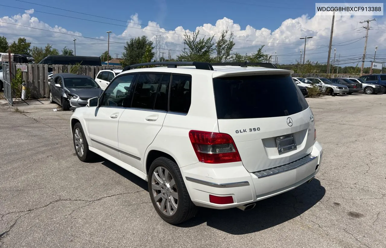 2012 Mercedes-Benz Glk 350 4Matic VIN: WDCGG8HBXCF913388 Lot: 72579204