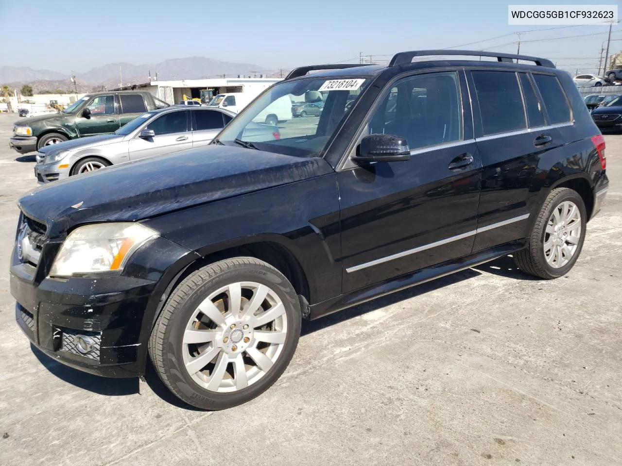 2012 Mercedes-Benz Glk 350 VIN: WDCGG5GB1CF932623 Lot: 73218104