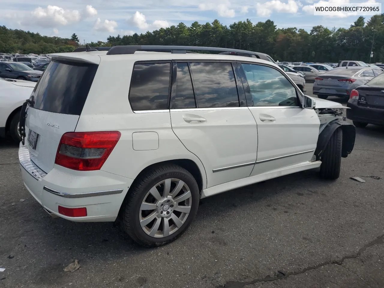 2012 Mercedes-Benz Glk 350 4Matic VIN: WDCGG8HBXCF720965 Lot: 73274554