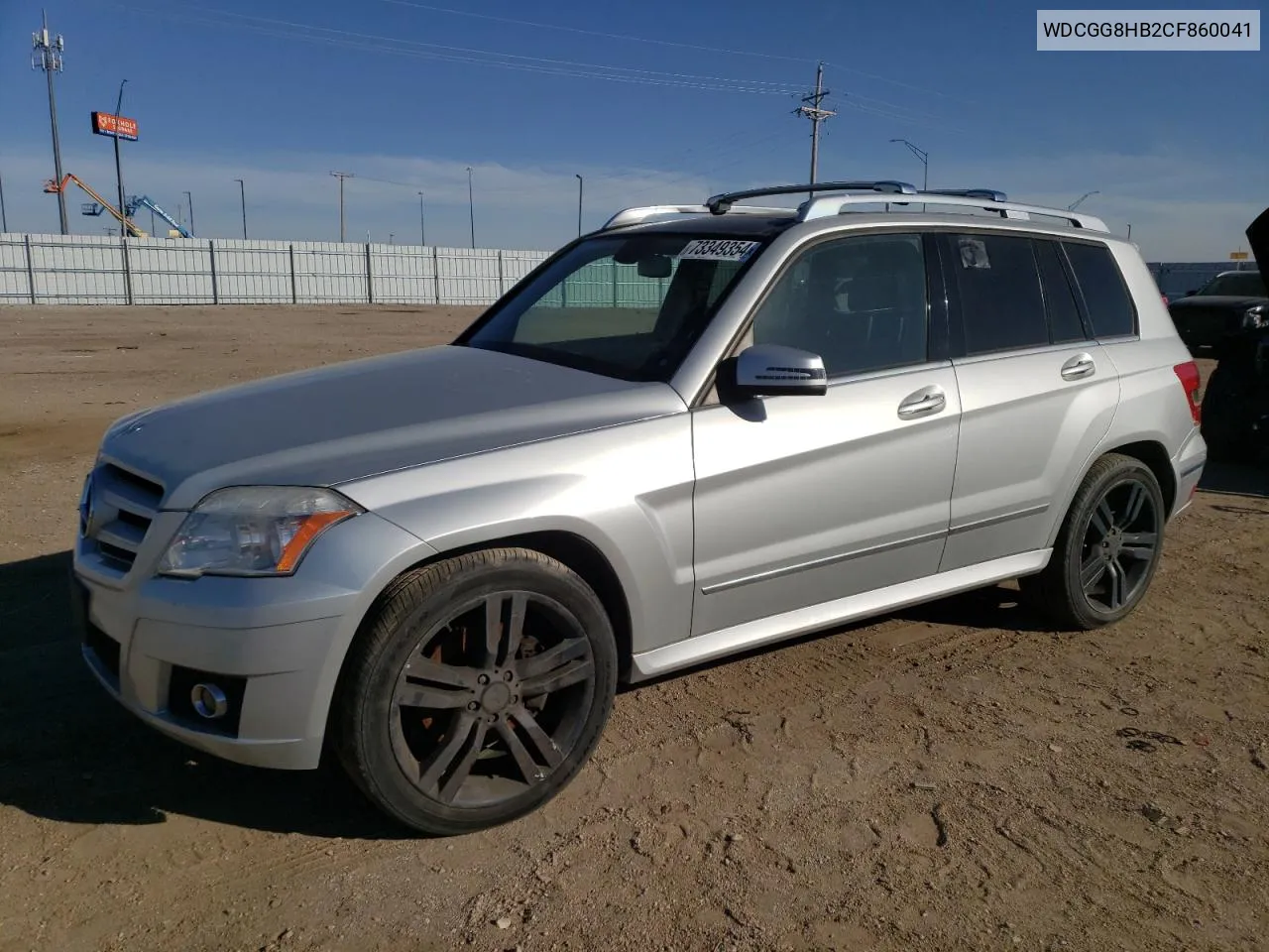 2012 Mercedes-Benz Glk 350 4Matic VIN: WDCGG8HB2CF860041 Lot: 73349354