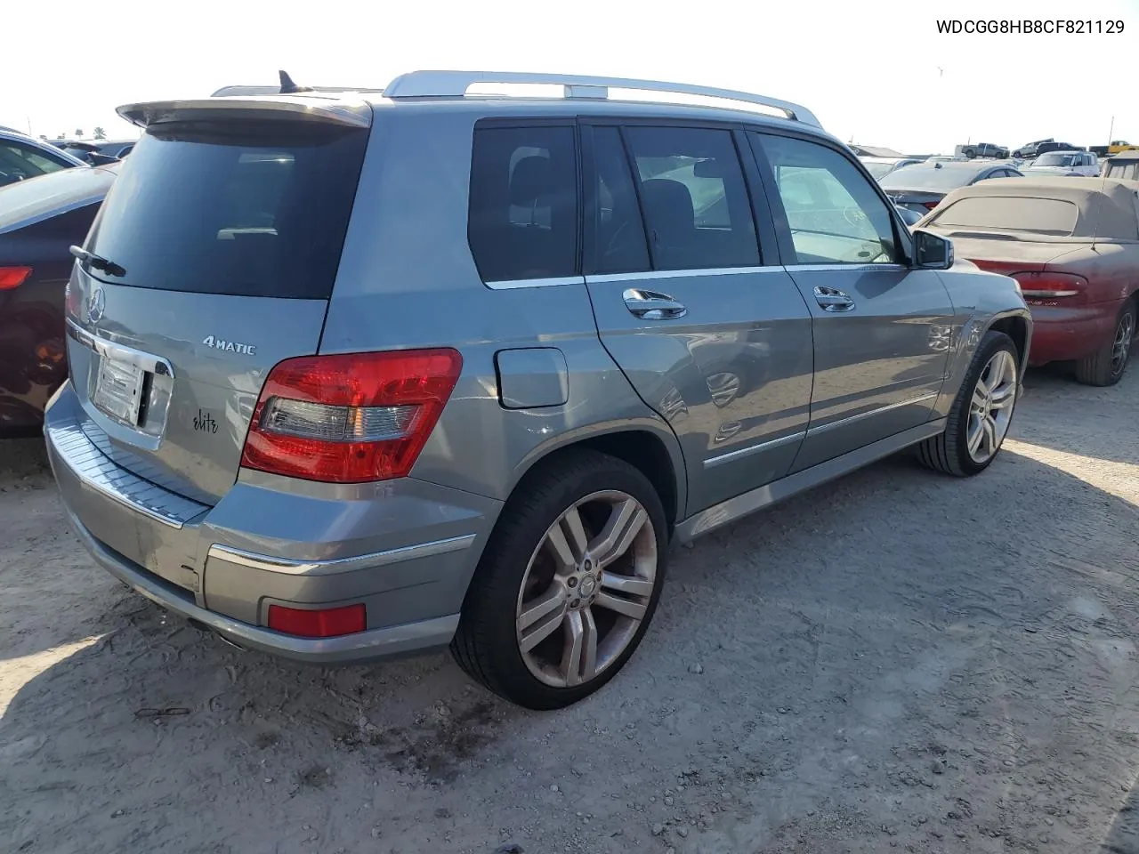 2012 Mercedes-Benz Glk 350 4Matic VIN: WDCGG8HB8CF821129 Lot: 74848394