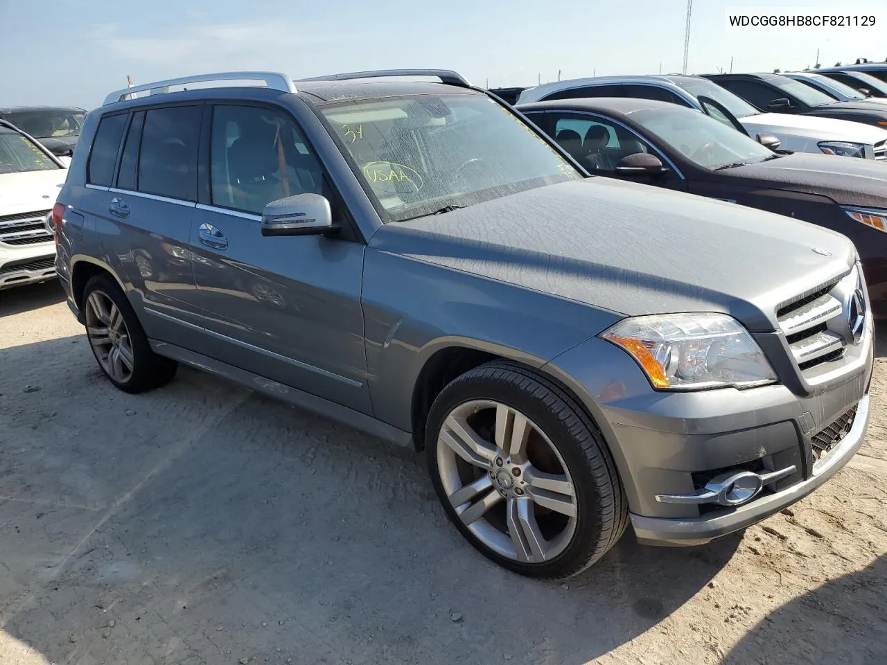 2012 Mercedes-Benz Glk 350 4Matic VIN: WDCGG8HB8CF821129 Lot: 74848394