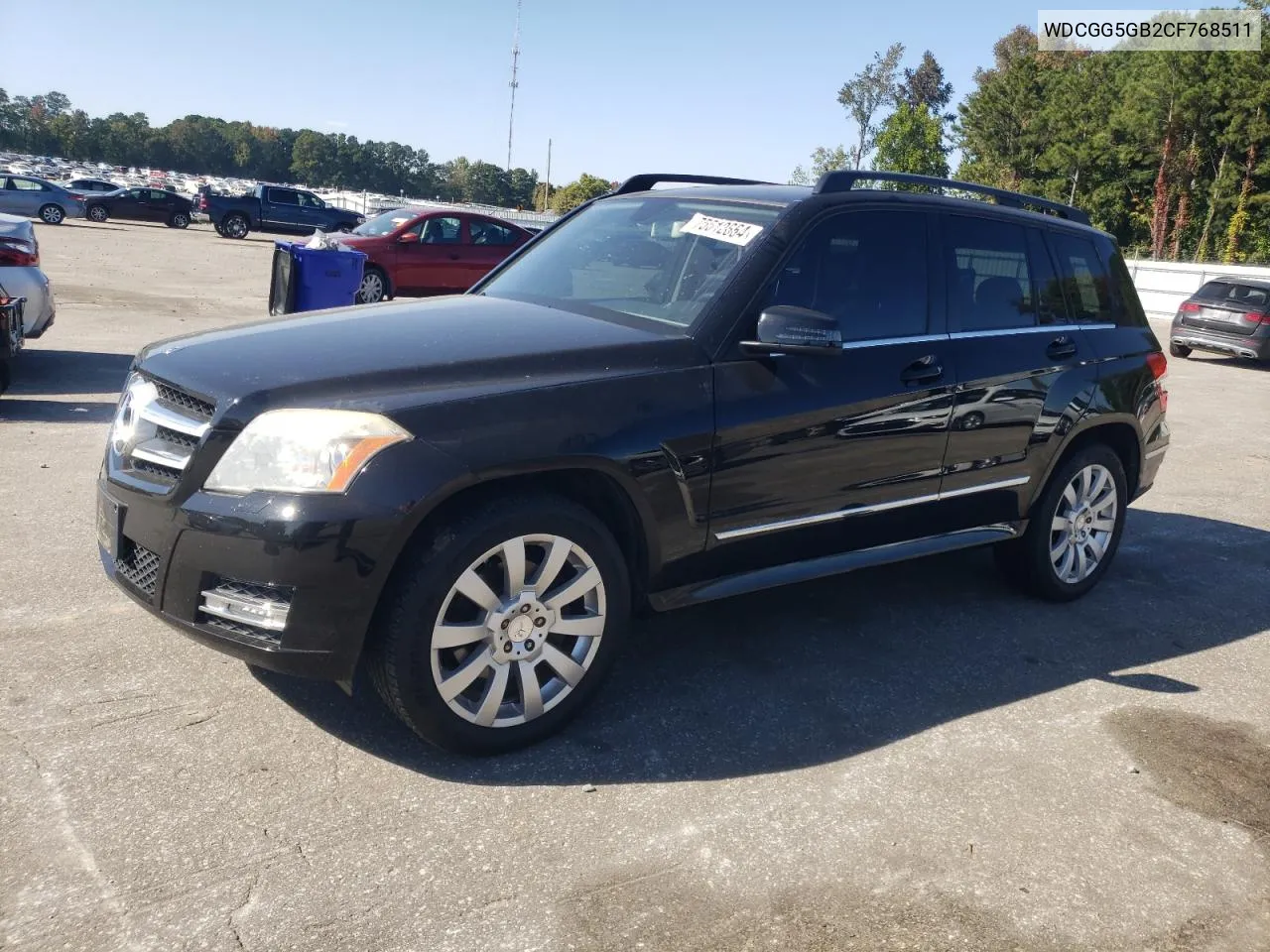 2012 Mercedes-Benz Glk 350 VIN: WDCGG5GB2CF768511 Lot: 75512664