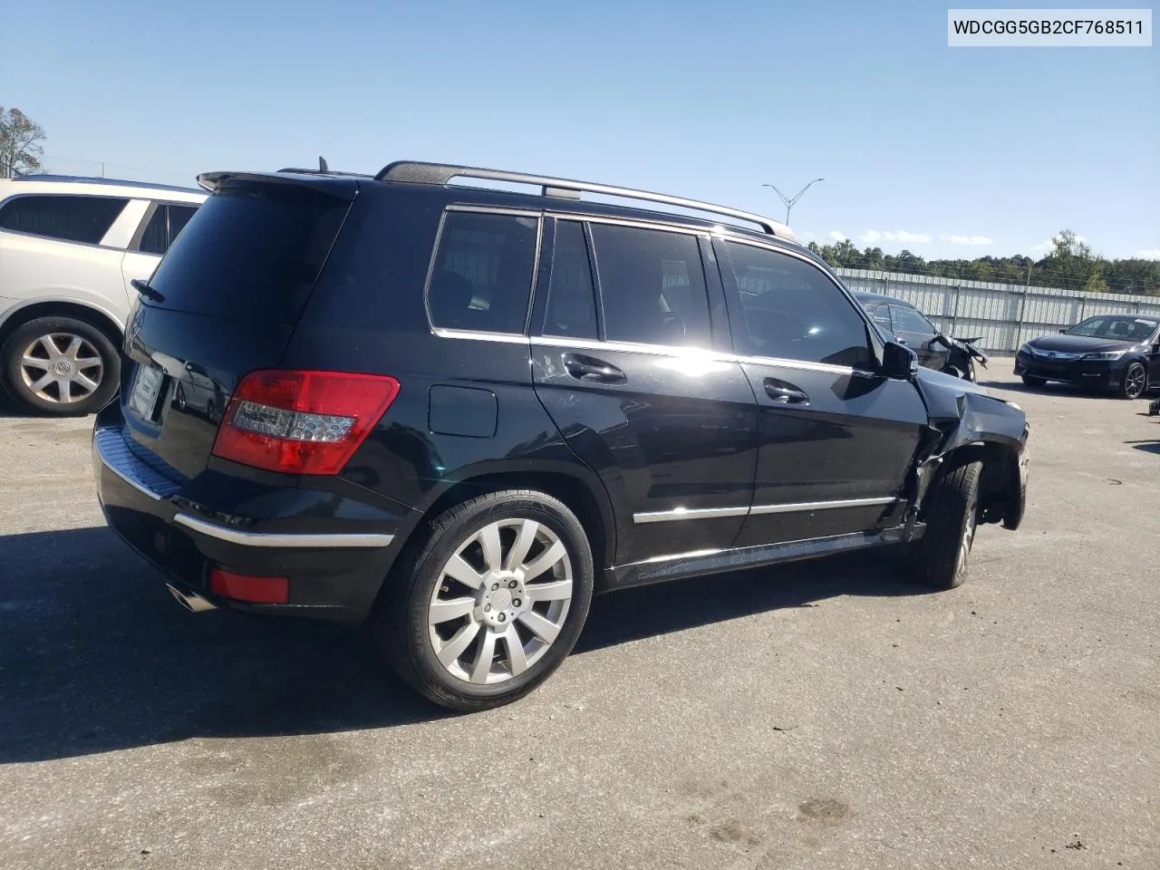 2012 Mercedes-Benz Glk 350 VIN: WDCGG5GB2CF768511 Lot: 75512664