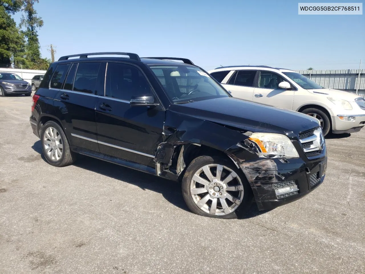 2012 Mercedes-Benz Glk 350 VIN: WDCGG5GB2CF768511 Lot: 75512664