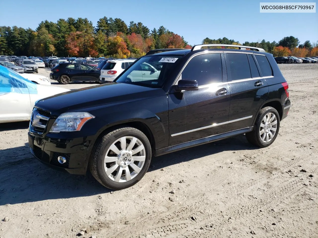 2012 Mercedes-Benz Glk 350 4Matic VIN: WDCGG8HB5CF793967 Lot: 76114274