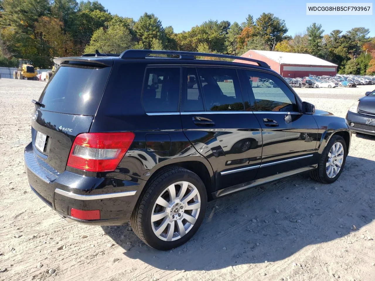 2012 Mercedes-Benz Glk 350 4Matic VIN: WDCGG8HB5CF793967 Lot: 76114274