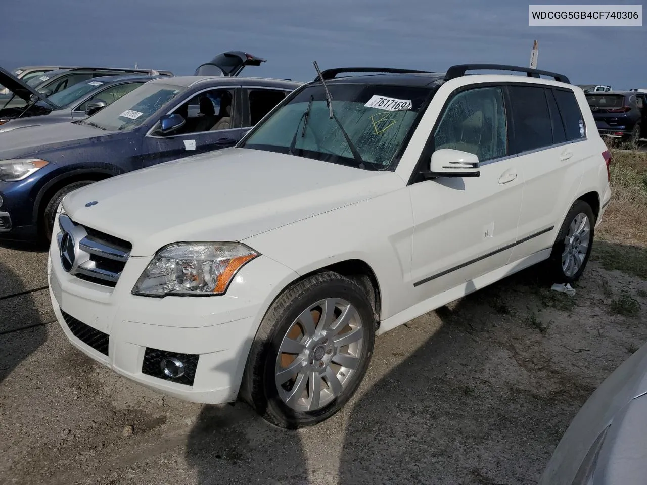 2012 Mercedes-Benz Glk 350 VIN: WDCGG5GB4CF740306 Lot: 76171694