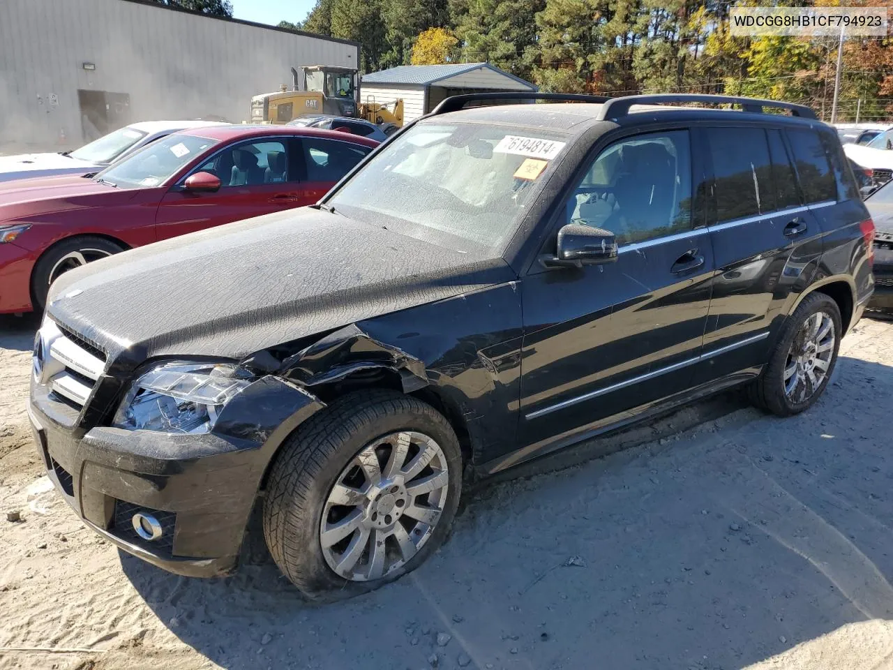 2012 Mercedes-Benz Glk 350 4Matic VIN: WDCGG8HB1CF794923 Lot: 76194814