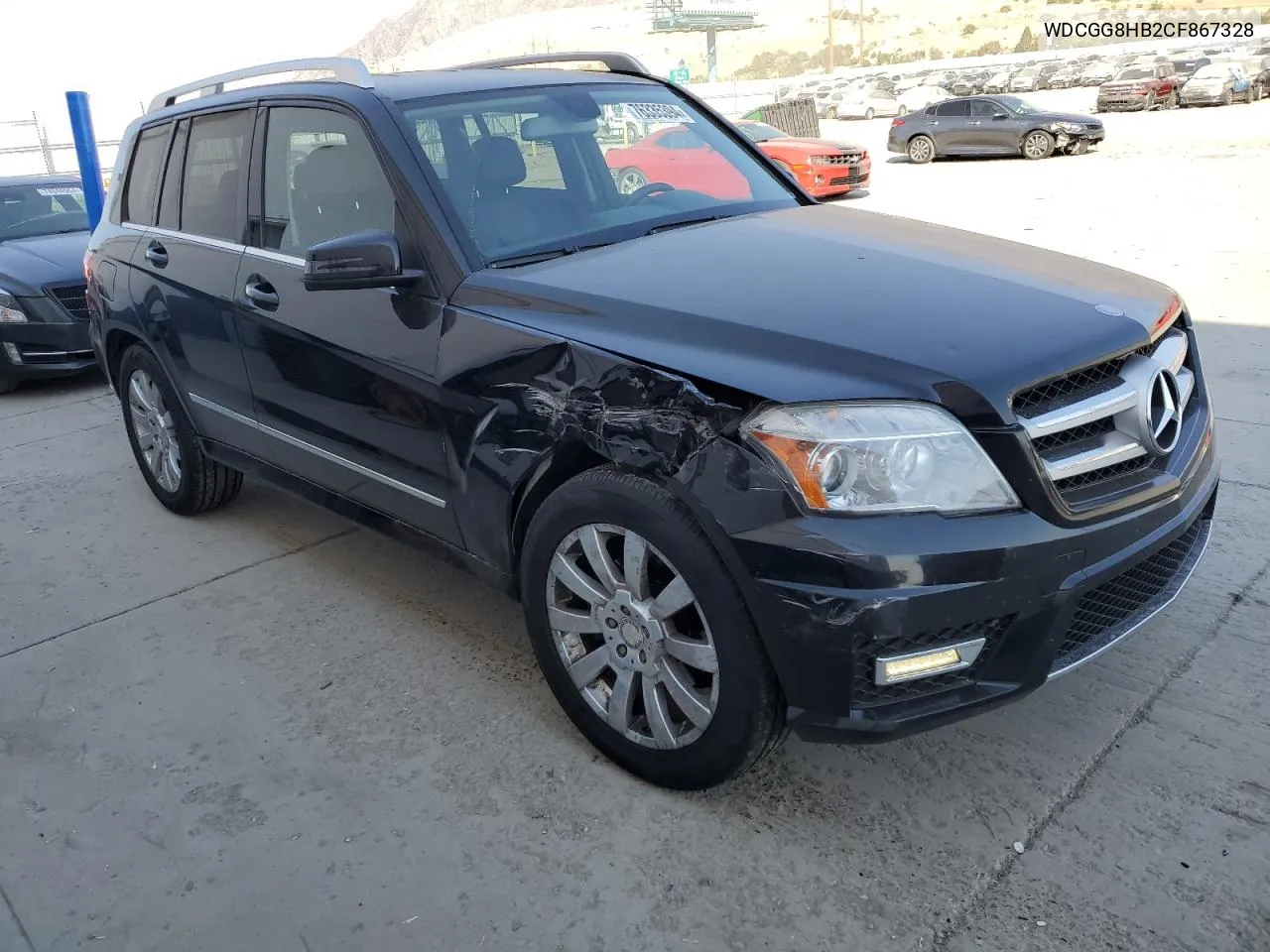 2012 Mercedes-Benz Glk 350 4Matic VIN: WDCGG8HB2CF867328 Lot: 76335394