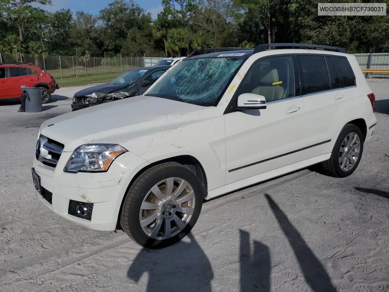 2012 Mercedes-Benz Glk 350 4Matic VIN: WDCGG8HB7CF730031 Lot: 76832564