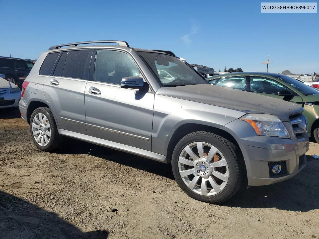 2012 Mercedes-Benz Glk 350 4Matic VIN: WDCGG8HB9CF896017 Lot: 77221384