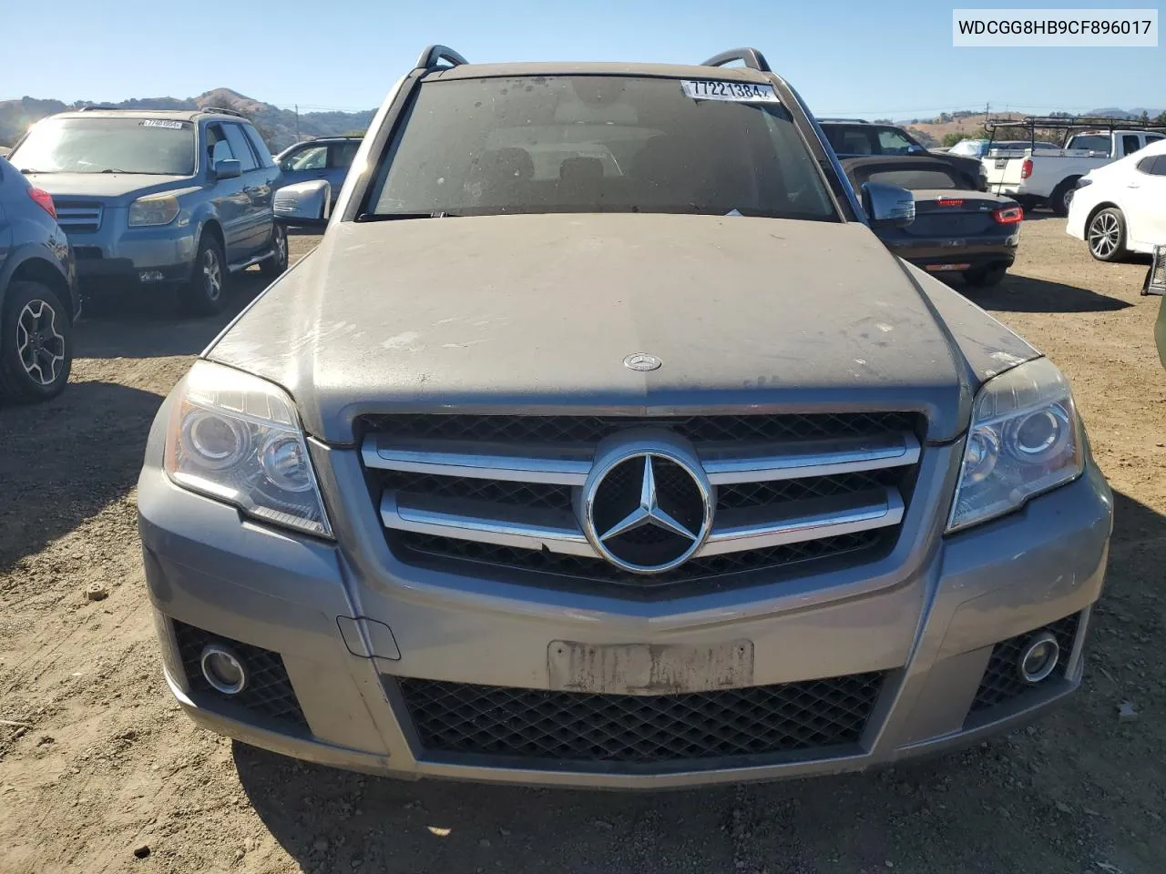 2012 Mercedes-Benz Glk 350 4Matic VIN: WDCGG8HB9CF896017 Lot: 77221384