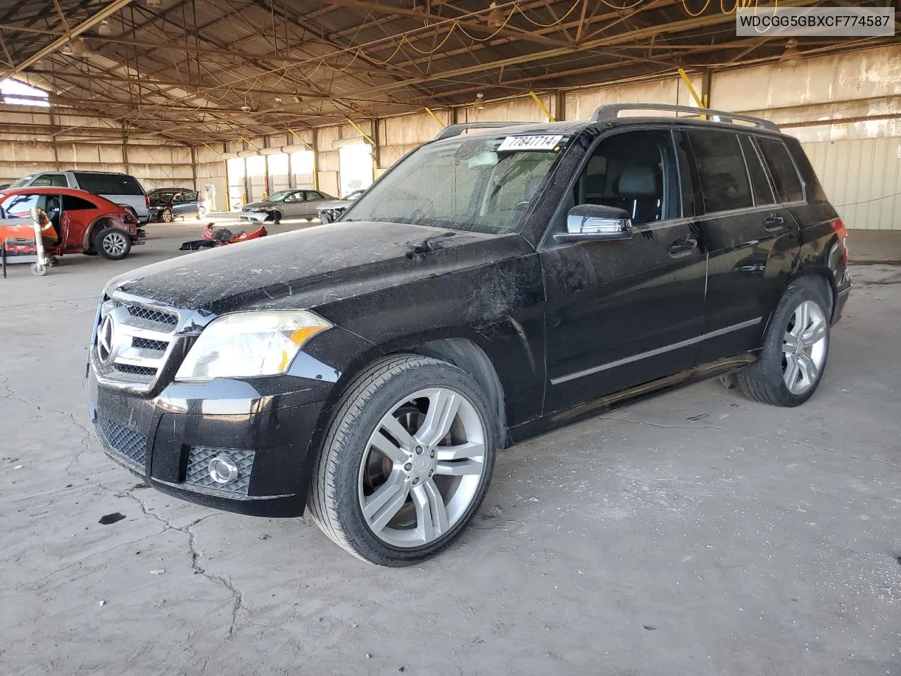 2012 Mercedes-Benz Glk 350 VIN: WDCGG5GBXCF774587 Lot: 77847714