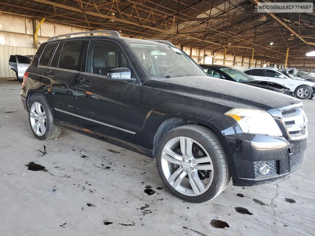 2012 Mercedes-Benz Glk 350 VIN: WDCGG5GBXCF774587 Lot: 77847714