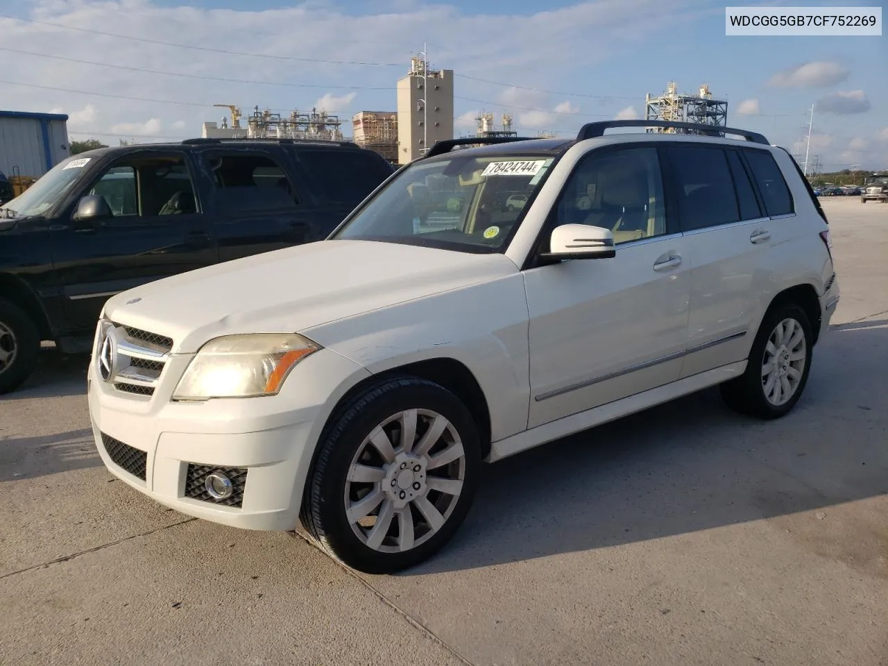 2012 Mercedes-Benz Glk 350 VIN: WDCGG5GB7CF752269 Lot: 78424744