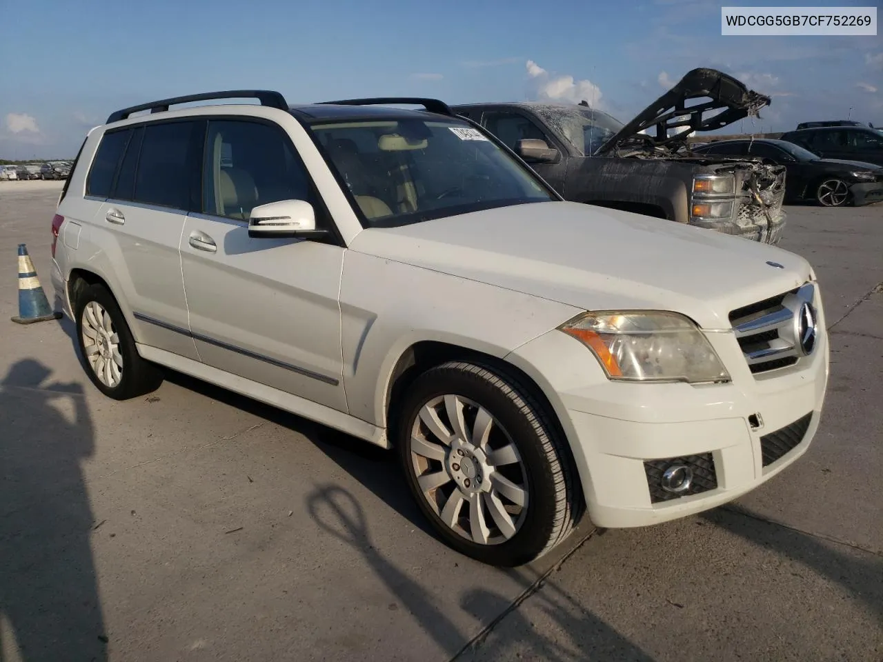 2012 Mercedes-Benz Glk 350 VIN: WDCGG5GB7CF752269 Lot: 78424744