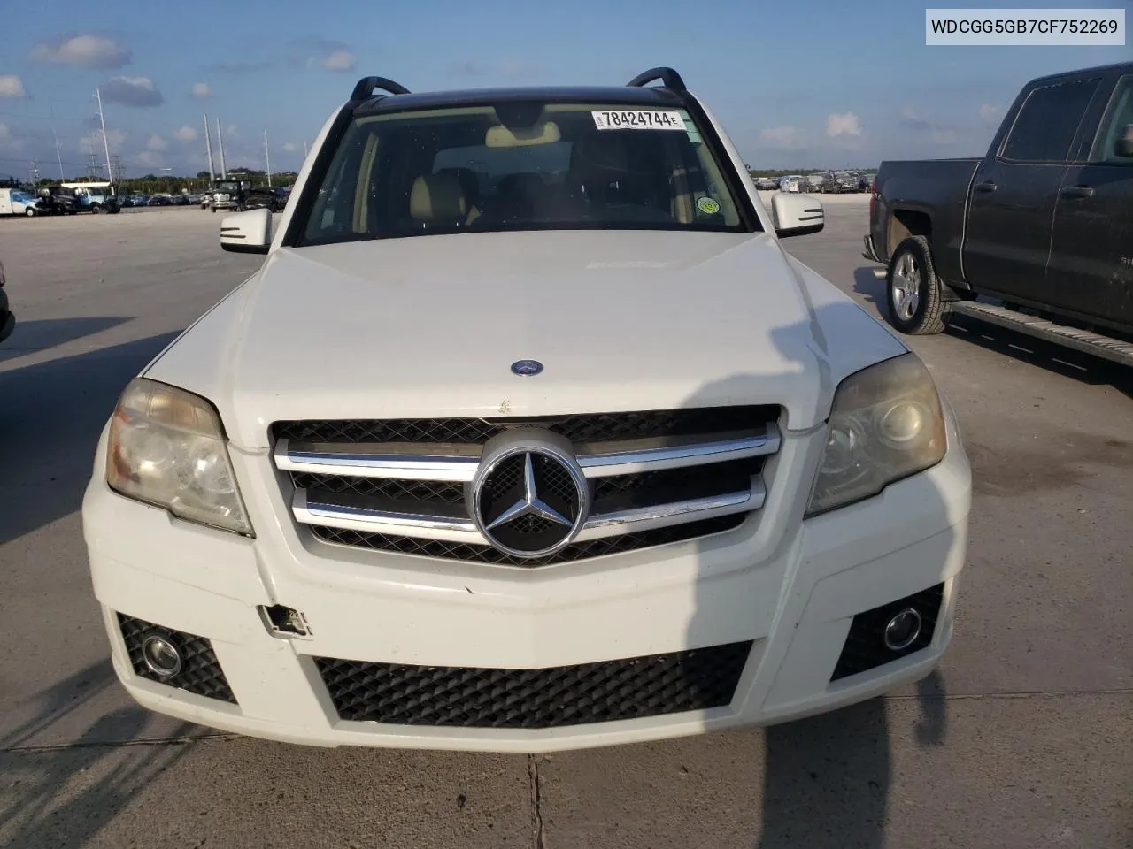 2012 Mercedes-Benz Glk 350 VIN: WDCGG5GB7CF752269 Lot: 78424744