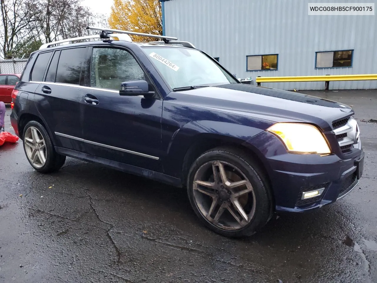 2012 Mercedes-Benz Glk 350 4Matic VIN: WDCGG8HB5CF900175 Lot: 80044264