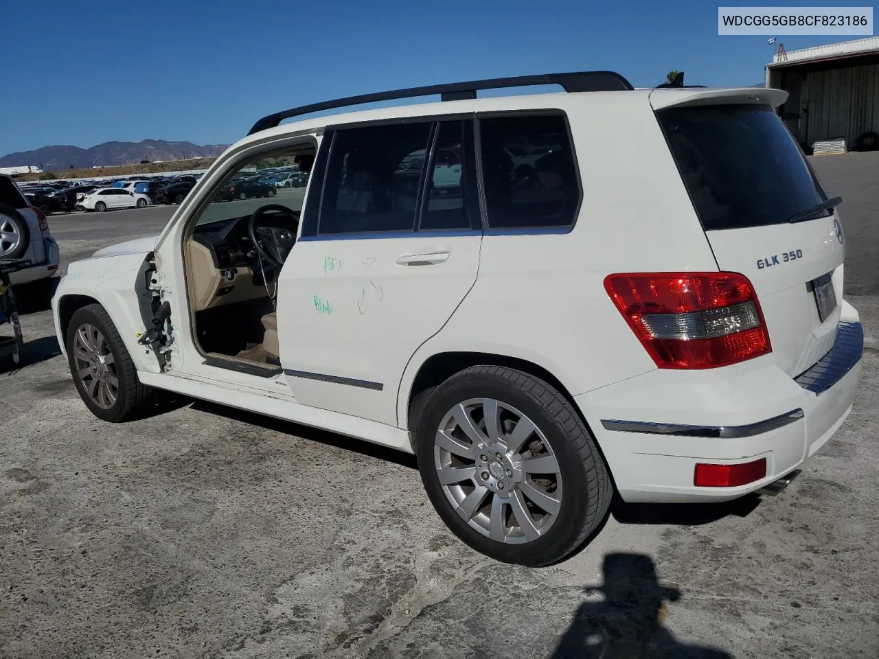 2012 Mercedes-Benz Glk 350 VIN: WDCGG5GB8CF823186 Lot: 80144034