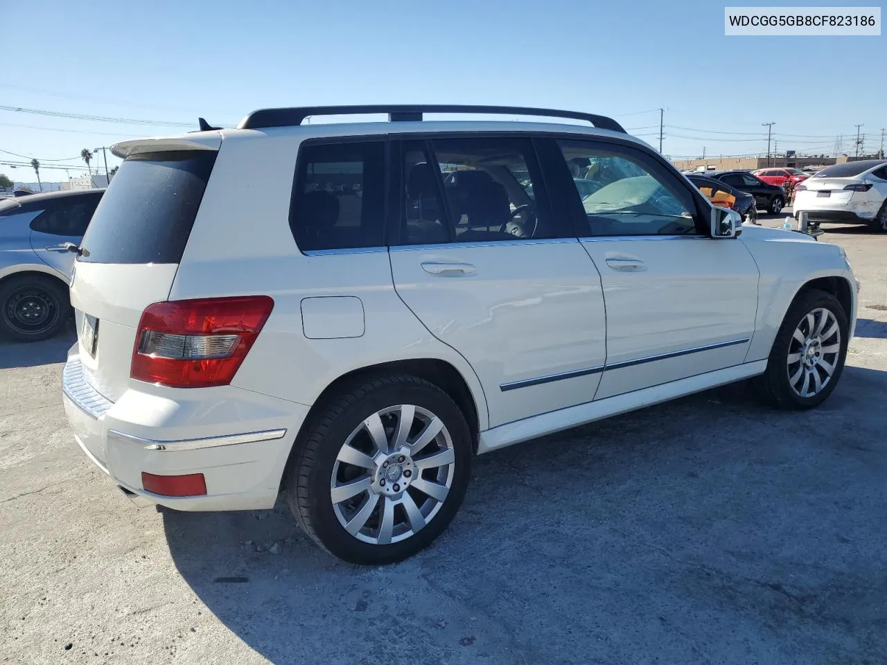 2012 Mercedes-Benz Glk 350 VIN: WDCGG5GB8CF823186 Lot: 80144034