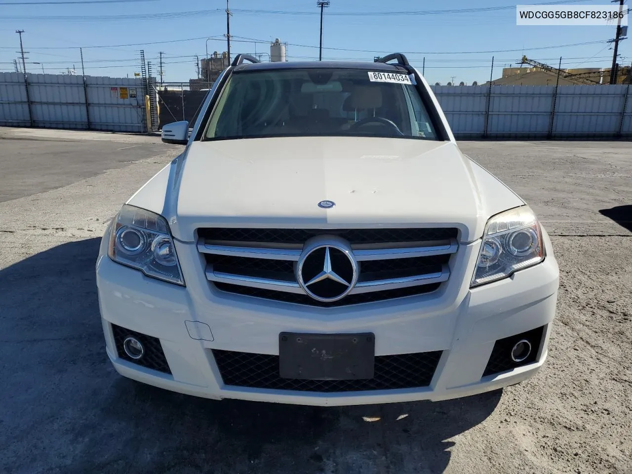 2012 Mercedes-Benz Glk 350 VIN: WDCGG5GB8CF823186 Lot: 80144034