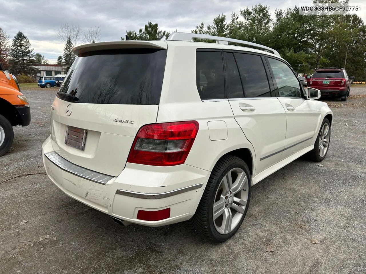 2012 Mercedes-Benz Glk 350 4Matic VIN: WDCGG8HB6CF907751 Lot: 80172224