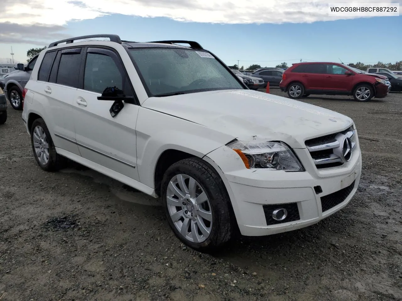 2012 Mercedes-Benz Glk 350 4Matic VIN: WDCGG8HB8CF887292 Lot: 80292184