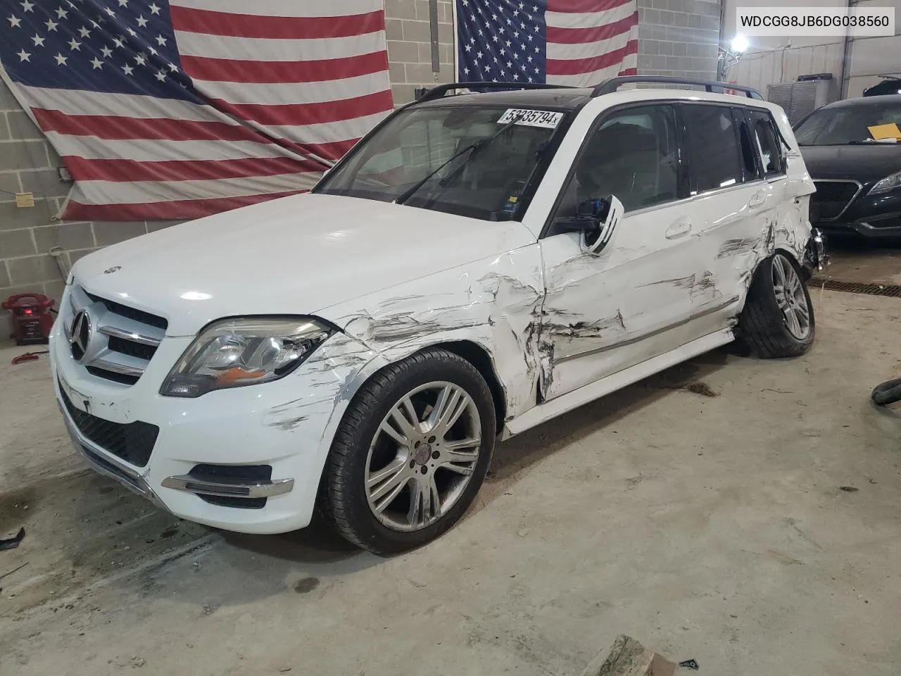 2013 Mercedes-Benz Glk 350 4Matic VIN: WDCGG8JB6DG038560 Lot: 53335794