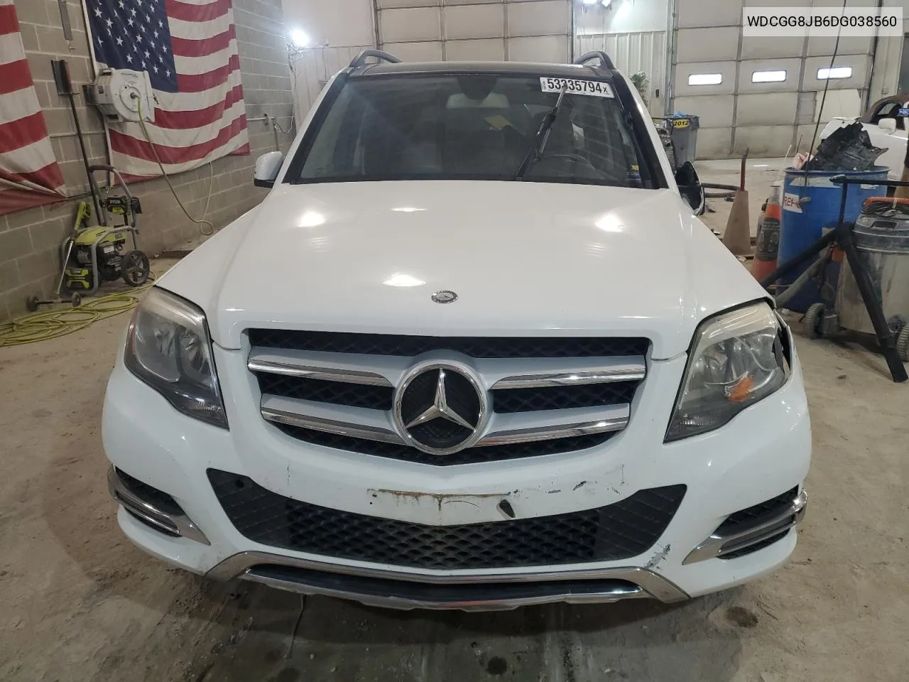 2013 Mercedes-Benz Glk 350 4Matic VIN: WDCGG8JB6DG038560 Lot: 53335794