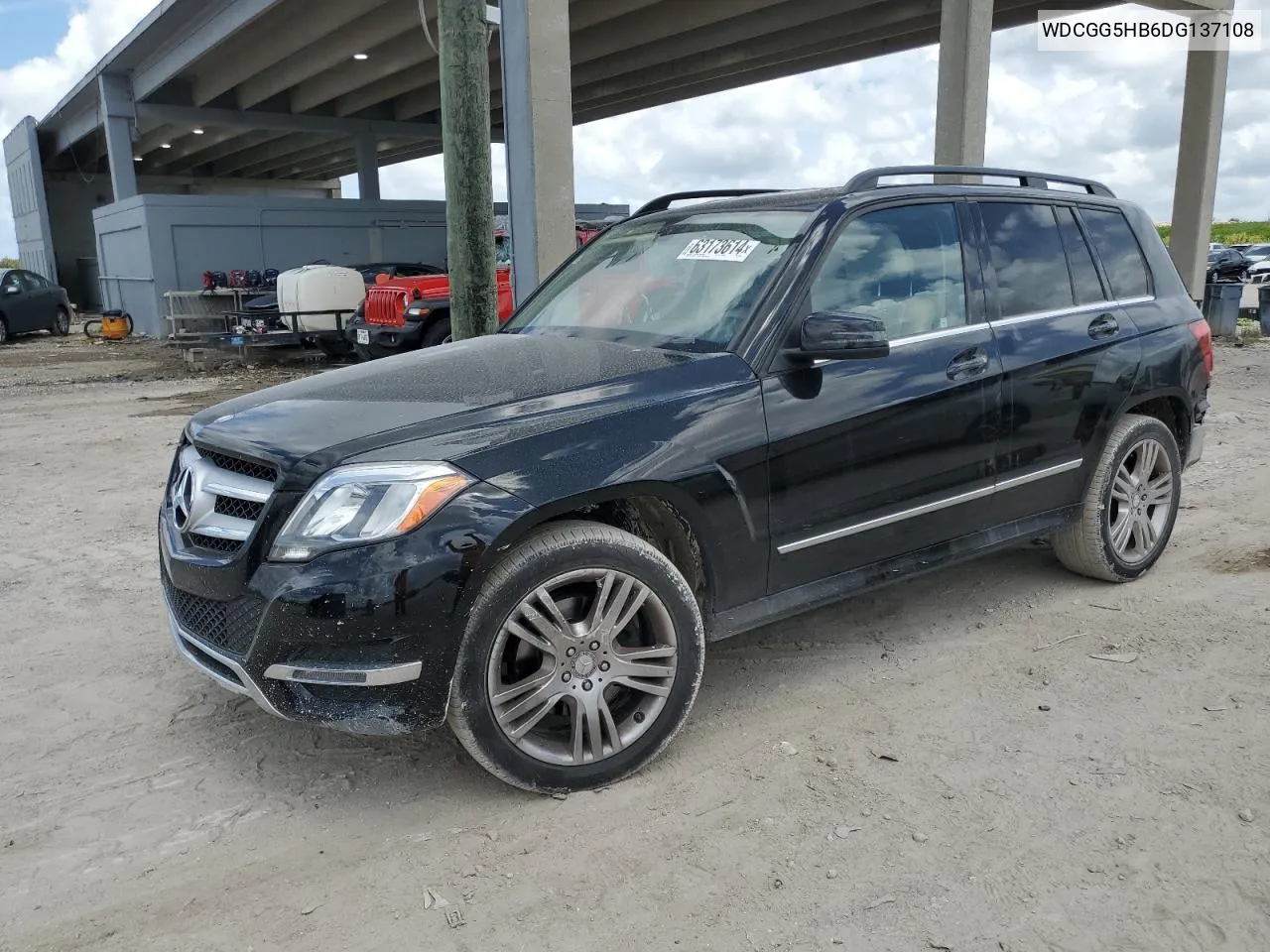 2013 Mercedes-Benz Glk 350 VIN: WDCGG5HB6DG137108 Lot: 63173614