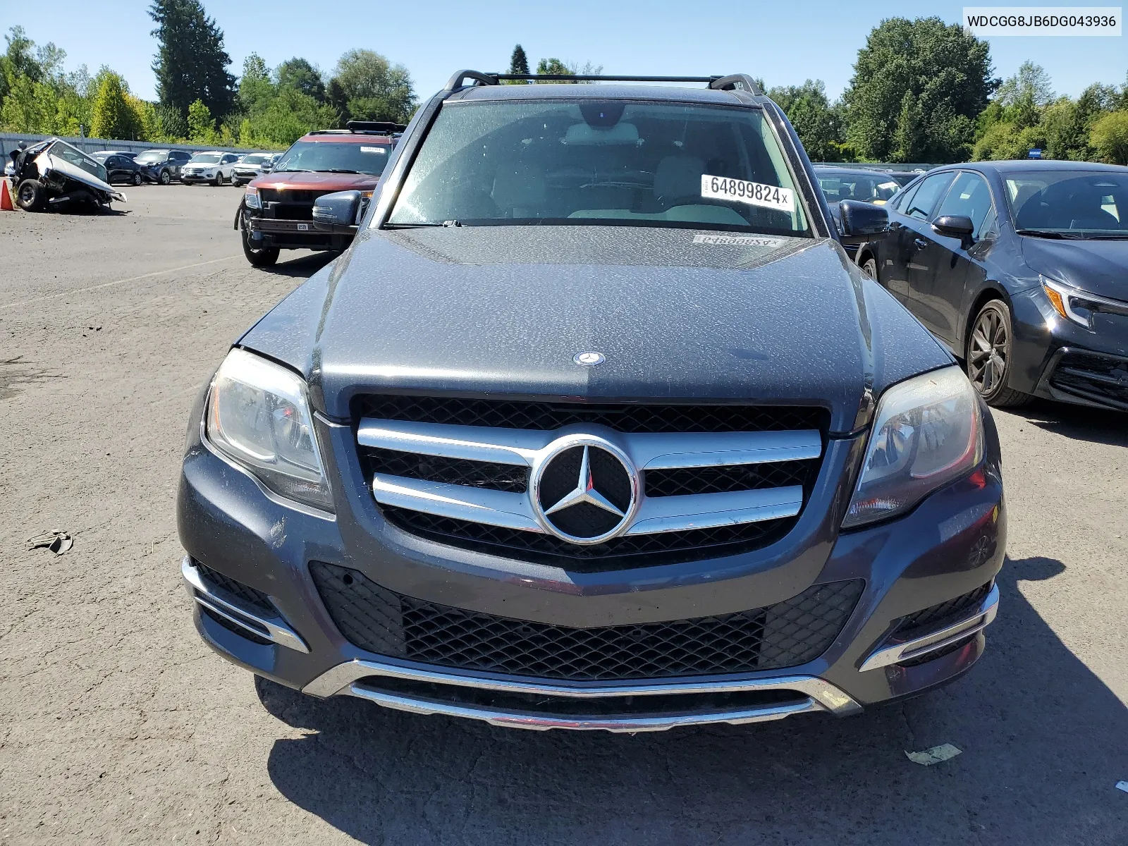 2013 Mercedes-Benz Glk 350 4Matic VIN: WDCGG8JB6DG043936 Lot: 64899824