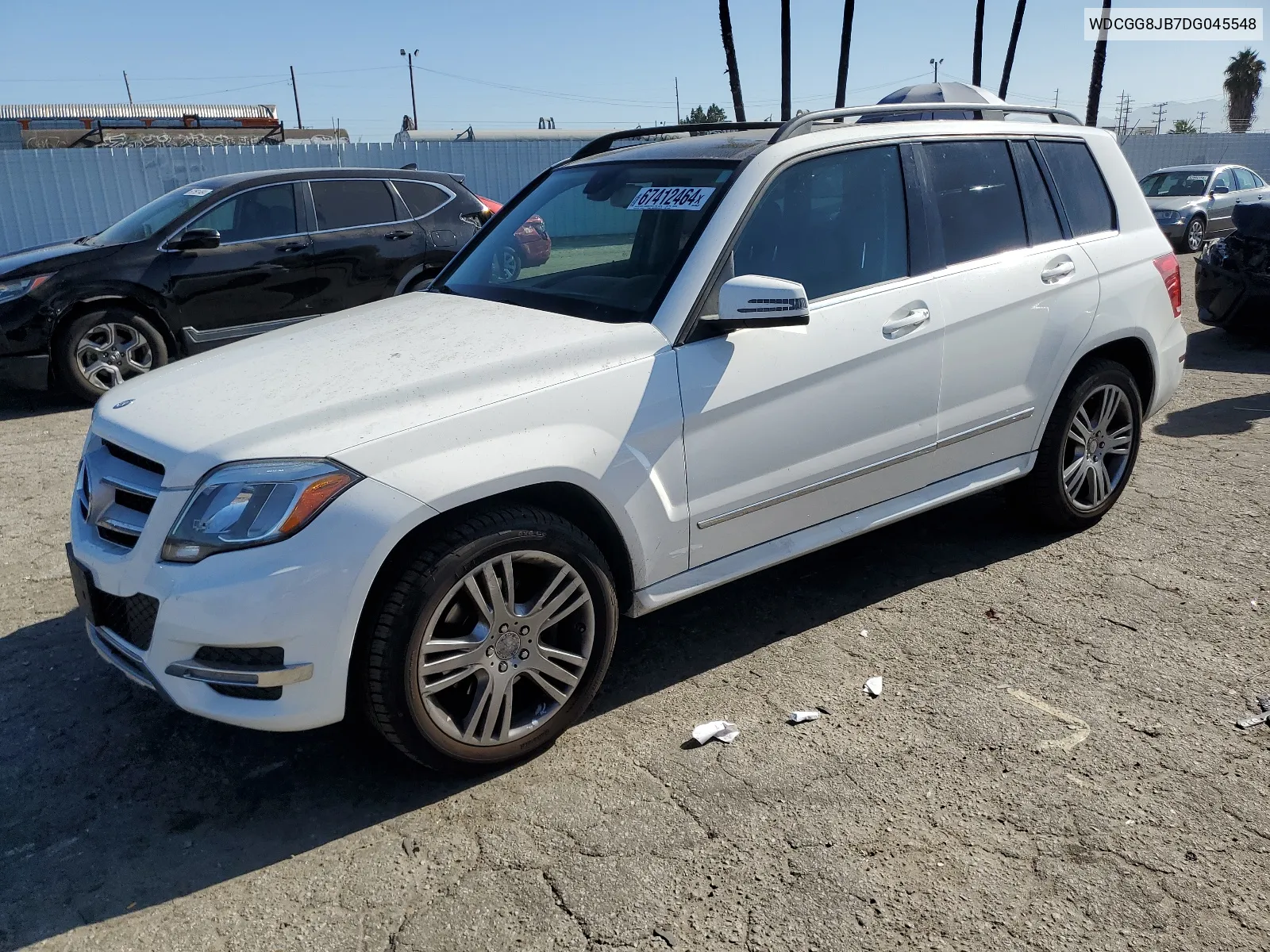 2013 Mercedes-Benz Glk 350 4Matic VIN: WDCGG8JB7DG045548 Lot: 67412464