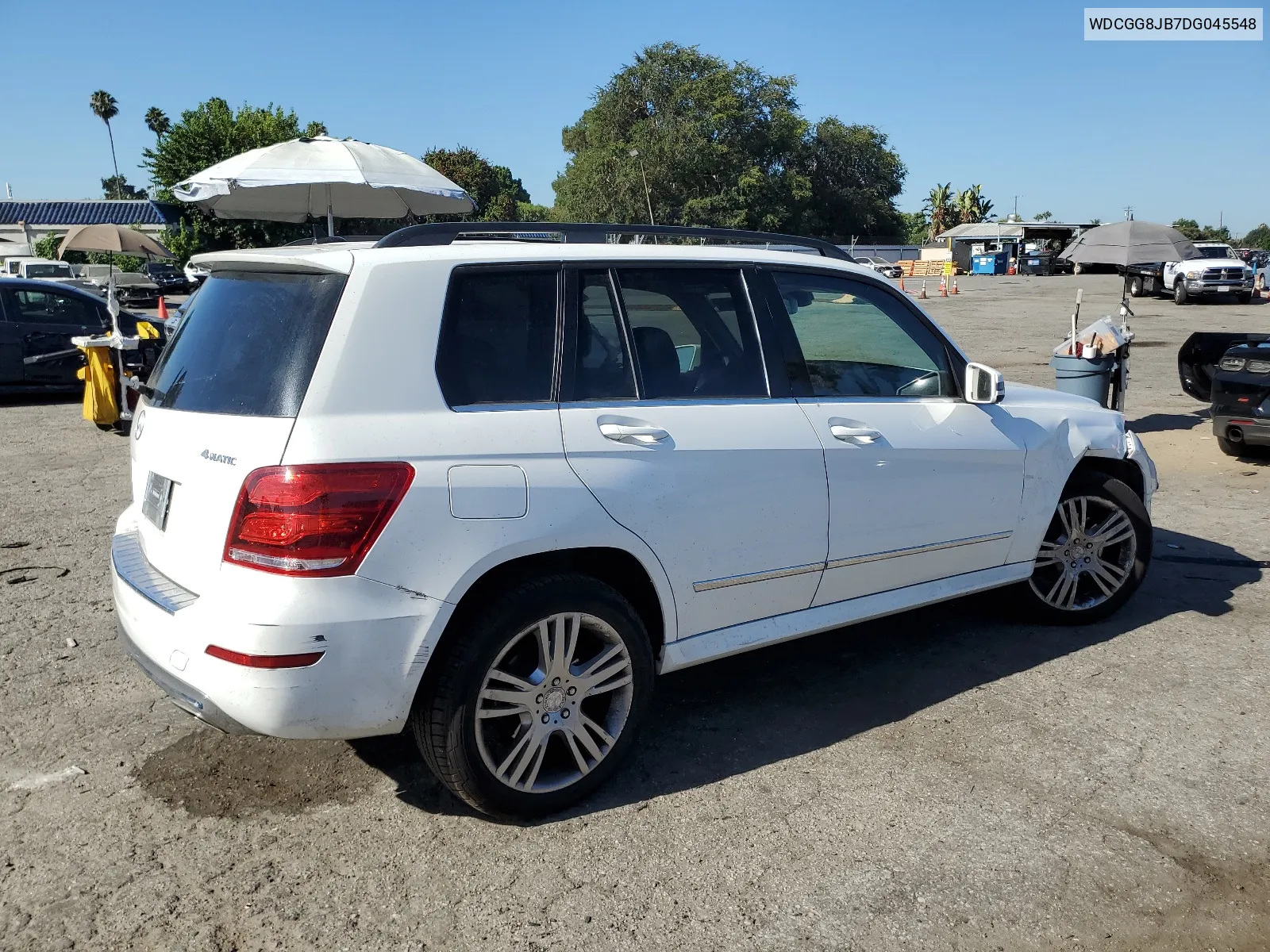 2013 Mercedes-Benz Glk 350 4Matic VIN: WDCGG8JB7DG045548 Lot: 67412464