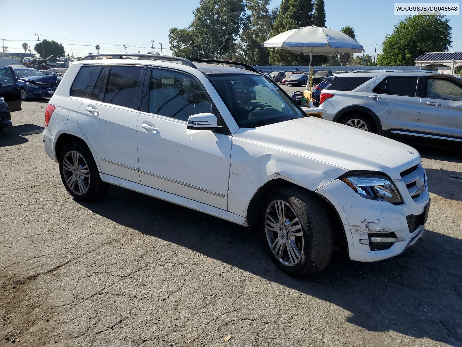 2013 Mercedes-Benz Glk 350 4Matic VIN: WDCGG8JB7DG045548 Lot: 67412464