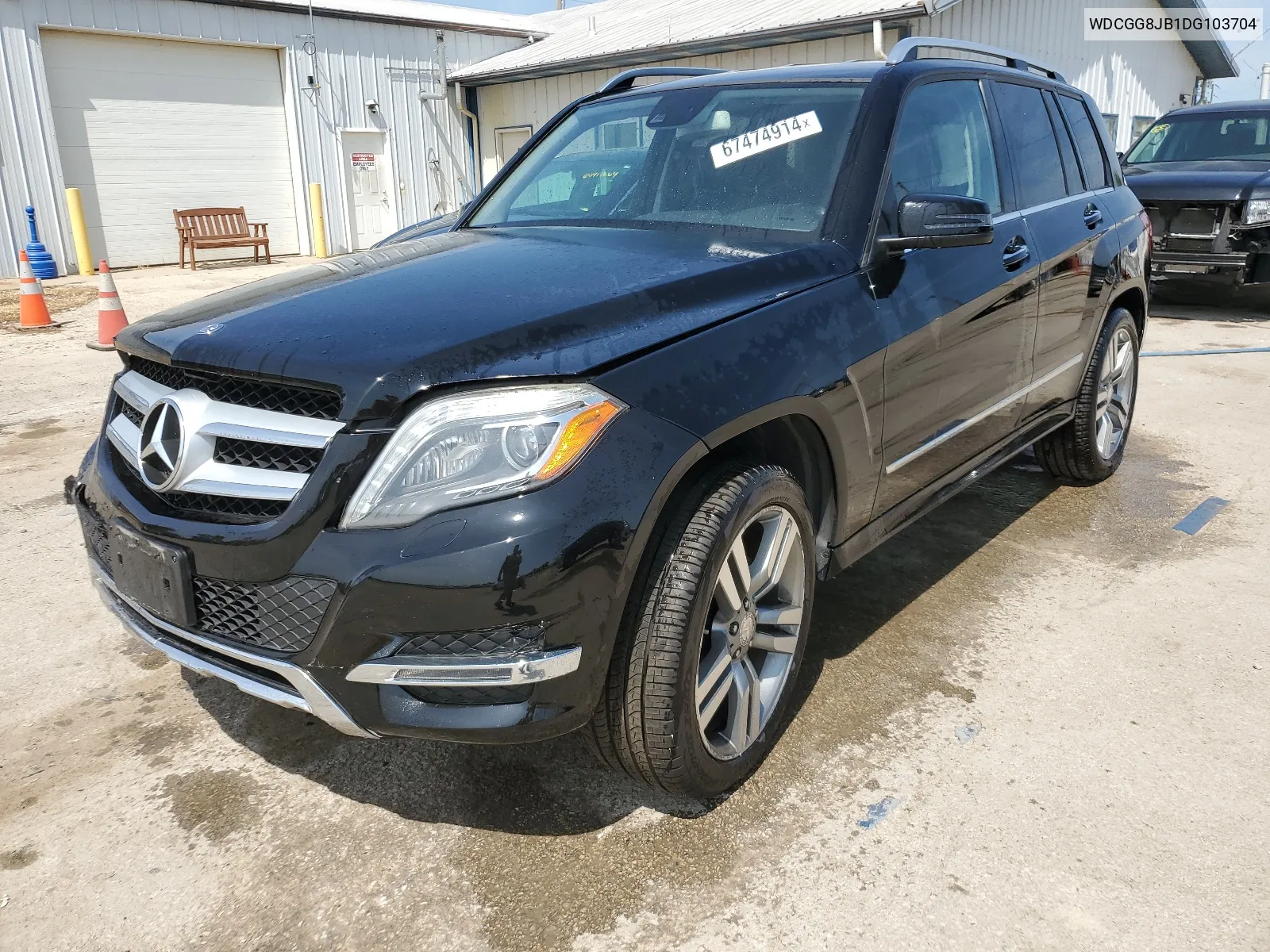 2013 Mercedes-Benz Glk 350 4Matic VIN: WDCGG8JB1DG103704 Lot: 67474914