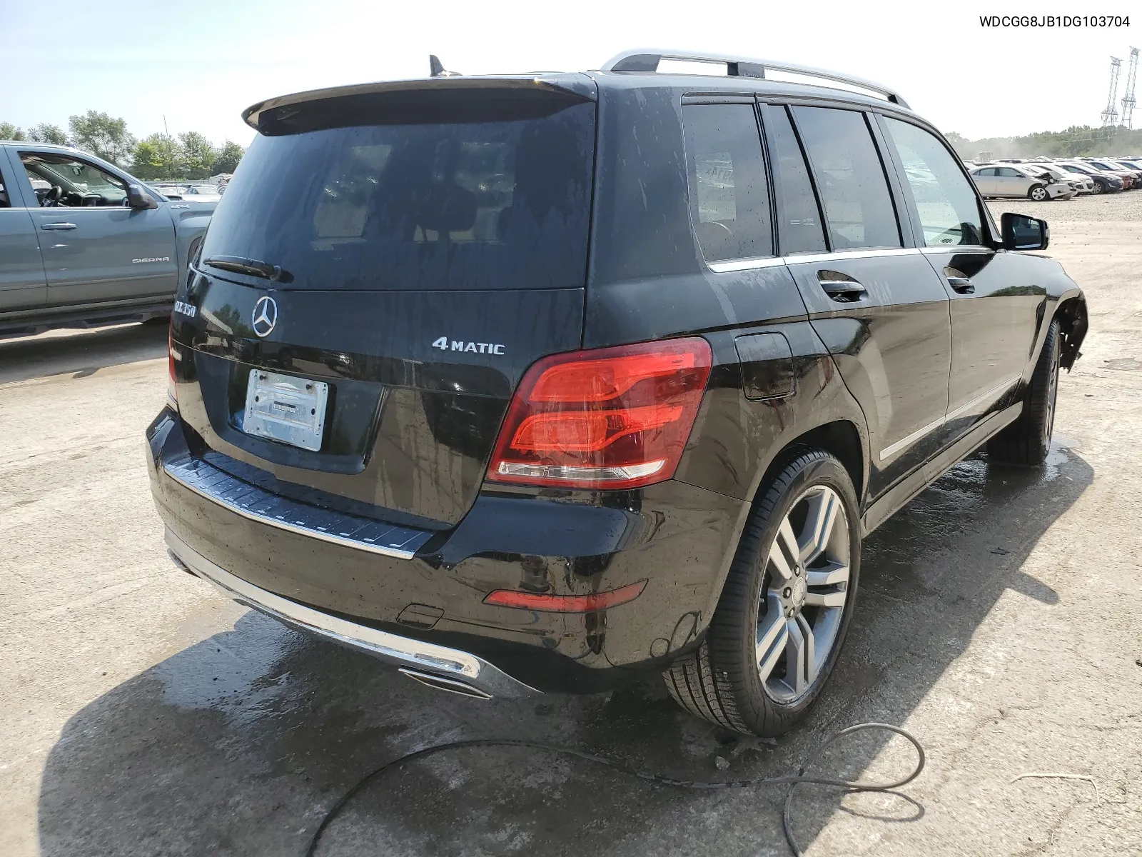 2013 Mercedes-Benz Glk 350 4Matic VIN: WDCGG8JB1DG103704 Lot: 67474914