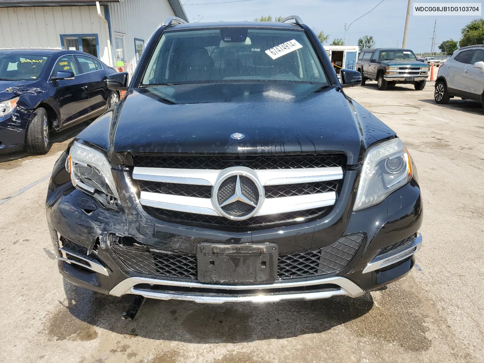 2013 Mercedes-Benz Glk 350 4Matic VIN: WDCGG8JB1DG103704 Lot: 67474914