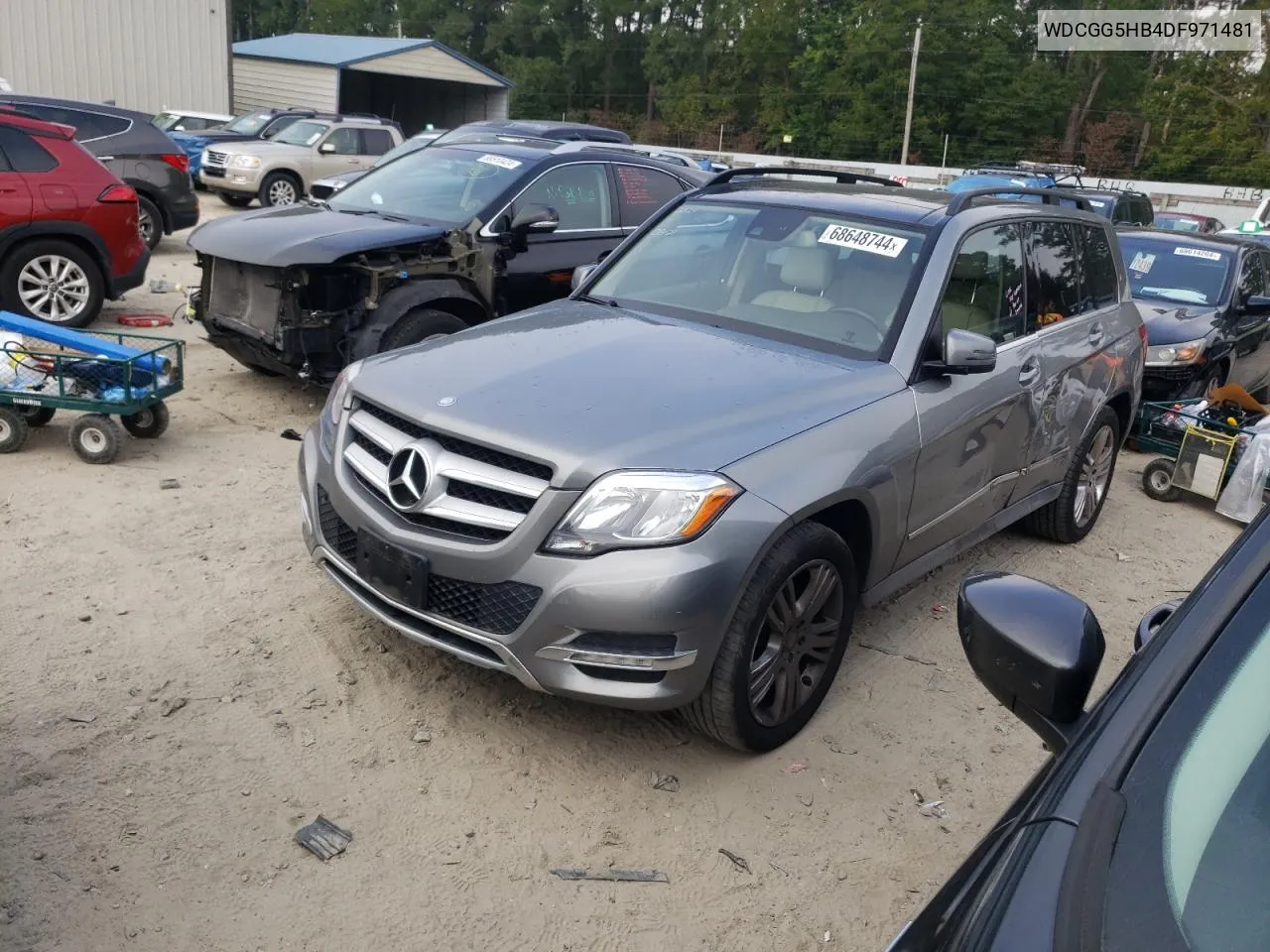 2013 Mercedes-Benz Glk 350 VIN: WDCGG5HB4DF971481 Lot: 68648744