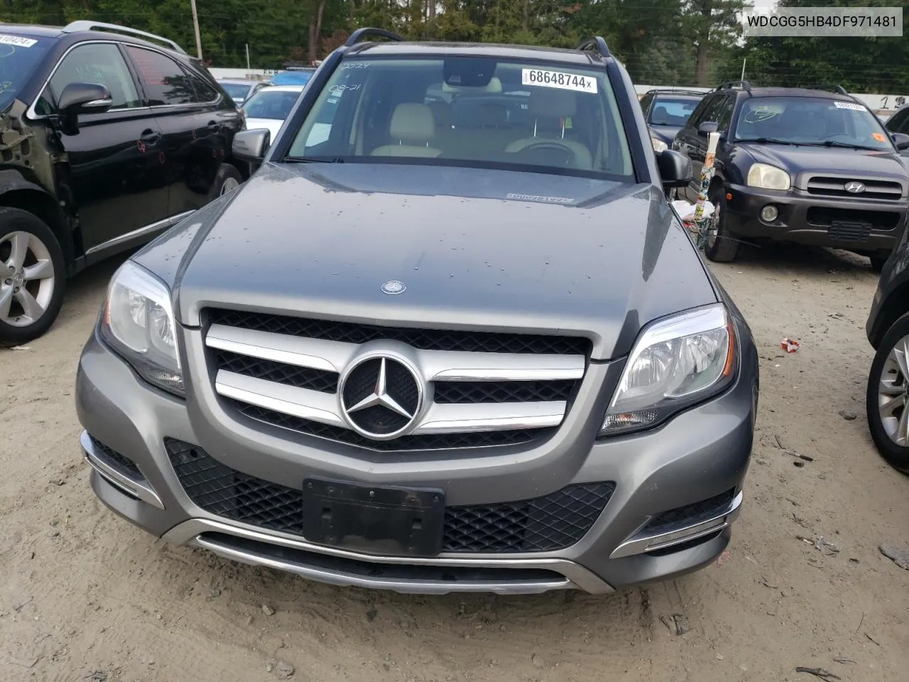 2013 Mercedes-Benz Glk 350 VIN: WDCGG5HB4DF971481 Lot: 68648744