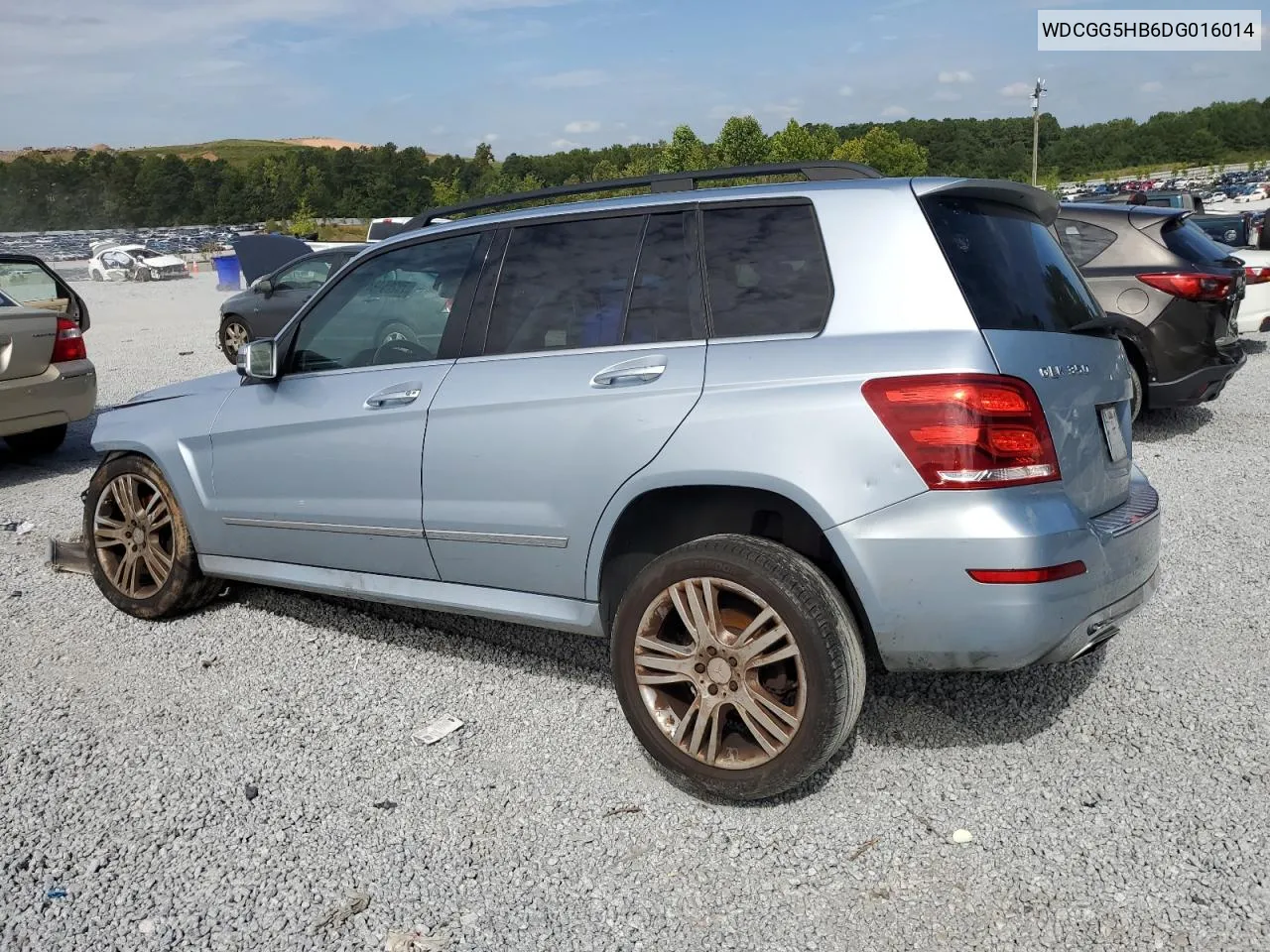 2013 Mercedes-Benz Glk 350 VIN: WDCGG5HB6DG016014 Lot: 70265184