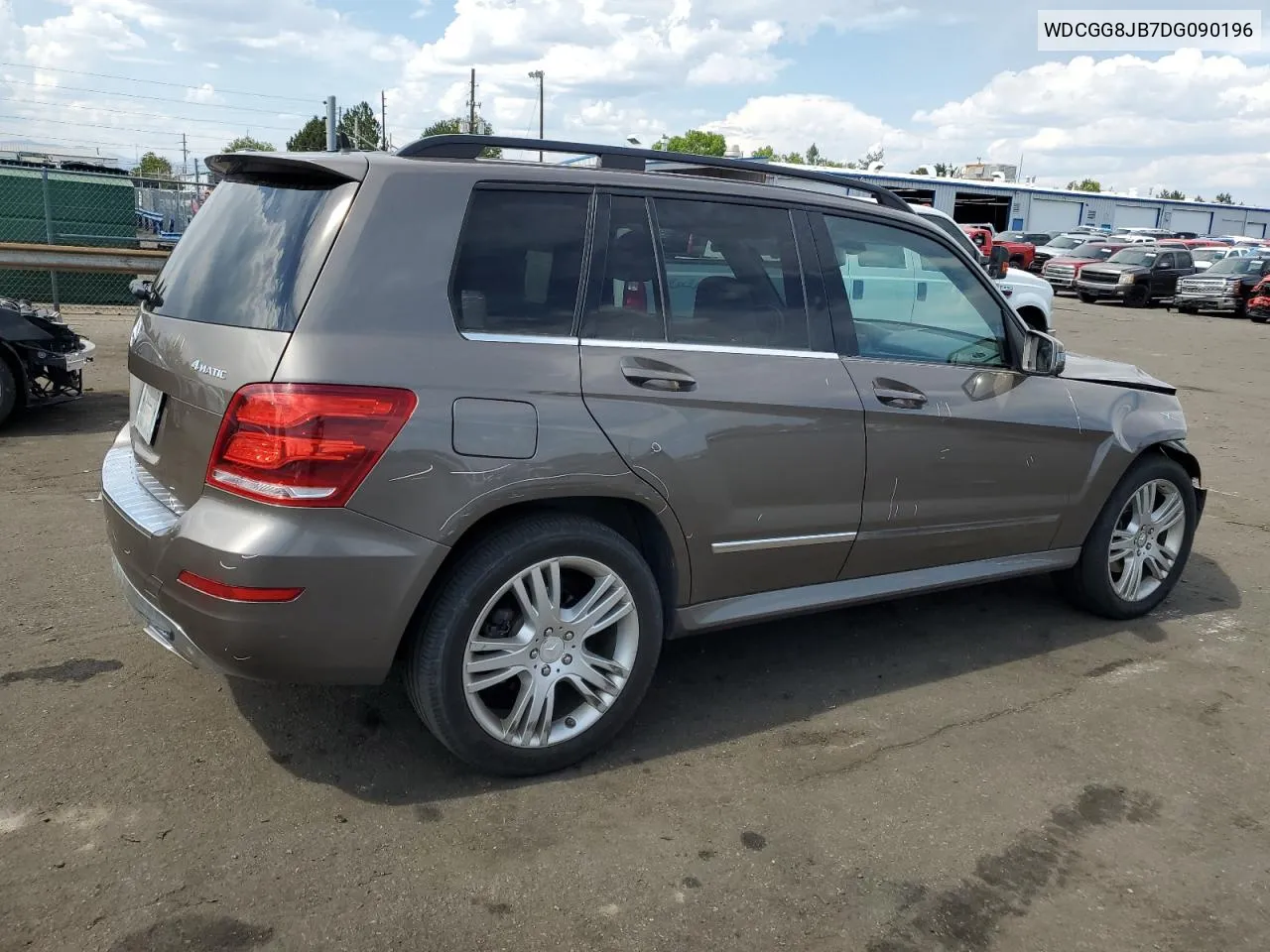 2013 Mercedes-Benz Glk 350 4Matic VIN: WDCGG8JB7DG090196 Lot: 70695104