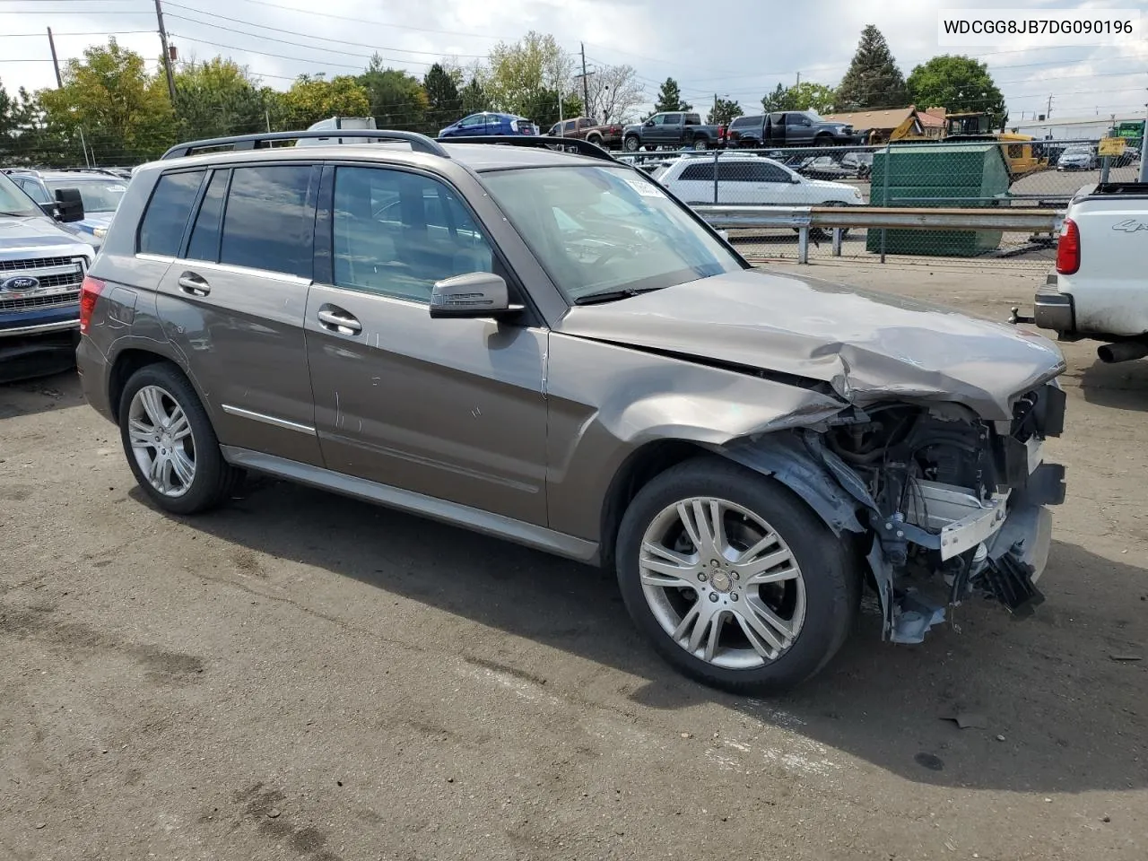 2013 Mercedes-Benz Glk 350 4Matic VIN: WDCGG8JB7DG090196 Lot: 70695104